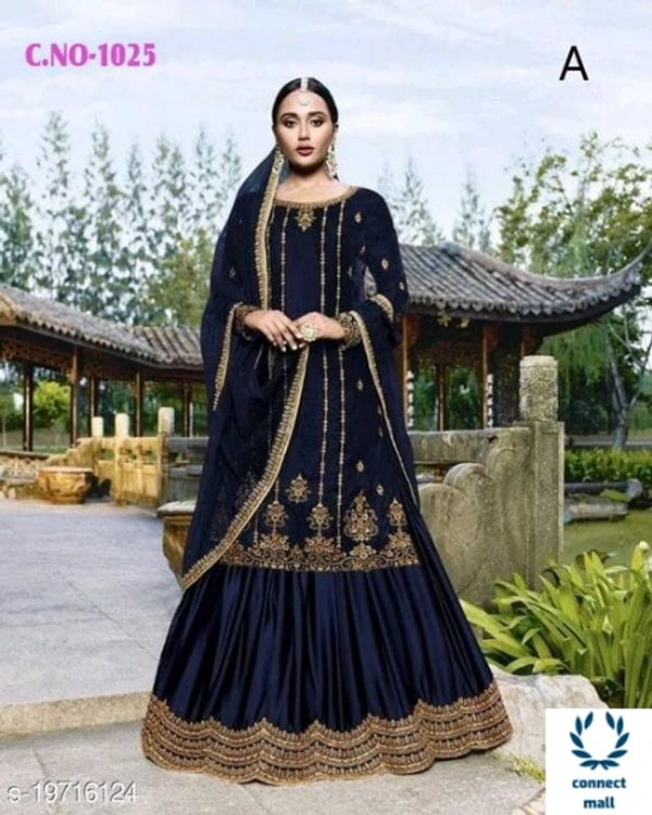 Trendy Alluring Sharara - Blue